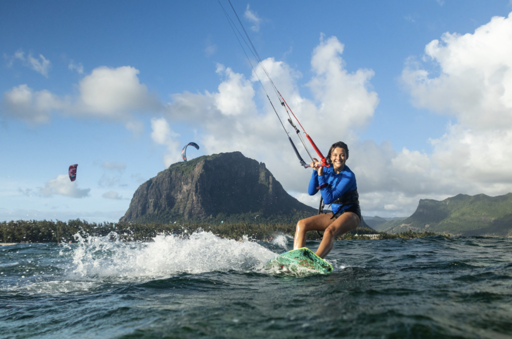 image de kite à l'île Maurice